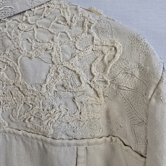 Laura Ashley Embroidered Cotton Jean Jacket - Picture 12 of 16